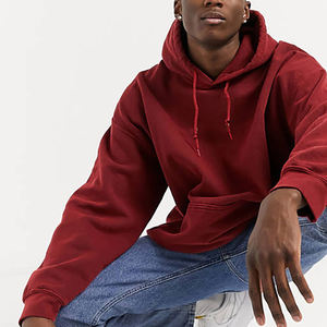 Estilo de tendencia Impresión de sublimación personalizada Sudadera con capucha de invierno Algodón/Poliéster Mangas completas Jersey Color sólido - Product Image 1