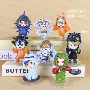 Artículo de menú para niños de restaurante para niños con figuras de compañeros de criaturas de dibujos animados de <span class=keywords><strong>Anime</strong></span> populares para una experiencia gastronómica divertida - Product Image 1