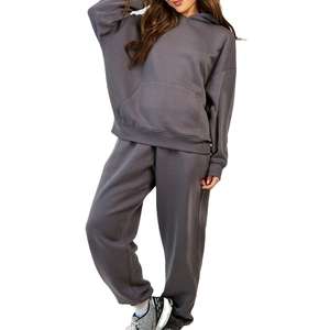 Prix de gros 2025 Survêtements de sport pour femmes Vente chaude Survêtements pour femmes Ensemble de sweats à capuche pour femmes Ensemble de pantalons de survêtement pas cher en gros - Product Image 1