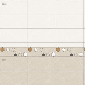 Azulejos de Pared de Cerámica Modernos ST36039/40 300x600mm 8.5mm de Espesor, Antibacterianos, Antideslizantes, para Interiores, Comedor, Patio, Baño - Product Image 1