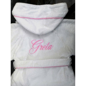 Articles de bain pour bébé, peignoir personnalisé avec nom - Product Image 6