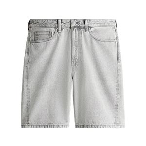 Short en jean 100 coton personnalisé pour hommes Baggy Fit Zipper Fly Loose Fit Jorts OEM ODM Vente en gros Fabricant - Product Image 1