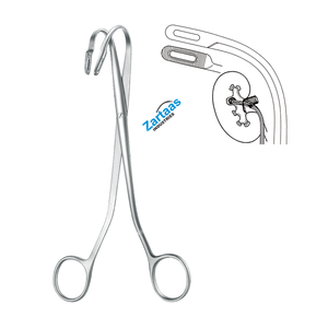 Fórceps de piedra de riñón Randall de acero inoxidable de alta calidad Fig 2, 22cm/8,75 "Fabricante y exportador de instrumentos quirúrgicos - Product Image 1