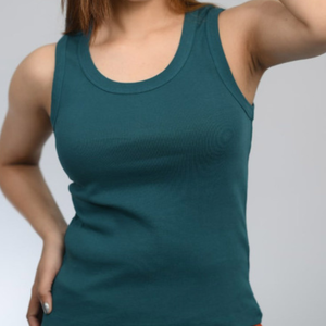 Camisetas sin mangas bordadas de talla grande para mujer, ropa de invierno transpirable suave de algodón orgánico 100%, fabricante OEM para moda Boutique - Product Image 2