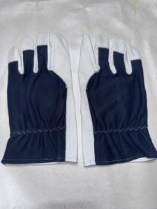 Cómodos guantes de conductor de cuero para trabajo de montaje de seguridad de piel de cabra para construcción Industrial - Product Image 6