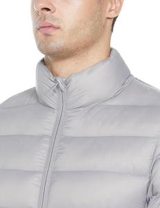 Chaquetas Acolchadas Personalizadas de Alta Calidad al por Mayor, Nueva Llegada, Corte Regular para Hombre, Cuello Alto, Invierno, Estilo Urbano, con su Propio Logotipo y Cremallera - Product Image 4