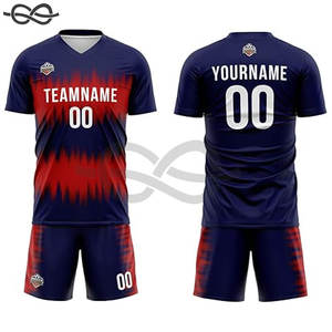 Vêtements de sport Maillot de football Chemises de haute qualité Pas cher Club Conception personnalisée Maillot de football par sublimation Maillots d'équipe Motif Couleur - Product Image 2