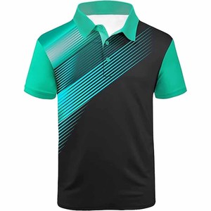 Camiseta transpirable de algodón suave de manga corta clásica Unisex Sport Fit Múltiples diseños de impresión Logotipo personalizado de Dress Sports - Product Image 1