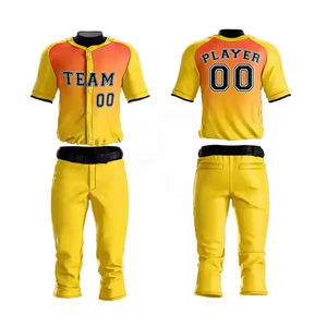 Nuevo uniforme de béisbol para adultos hecho a medida para hombres, transpirable, de secado rápido, calidad Premium, estilo único, conjunto de Jersey de béisbol - Product Image 1