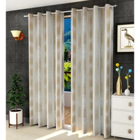 2024 KVR Jacquard voilages pour salon Semi occultant Tulle rideau pour chambre fleur motif Voile pour la maison