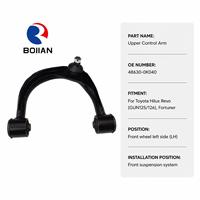 Bras de suspension supérieur avant gauche BOJIAN OEM 48630-0K040 avec rotule pour Toyota Hilux Vigo Fortuner 2004-2015