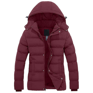 Chaqueta acolchada ligera, abrigo cálido para la escuela al aire libre, chaqueta acolchada impermeable para exteriores, senderismo, esquí, ropa de nieve - Product Image 5