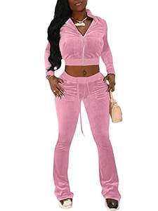 Conjunto de Dos Piezas para Mujer, Manga Larga, Cuello Alto, Largo Regular, Transpirable, Secado Rápido, Color Sólido, Terciopelo Personalizado - Product Image 5