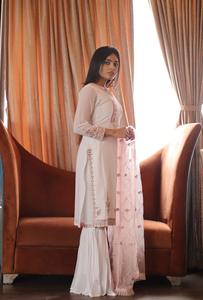 Salwar kameez paquistaní-trabajo de bordado pesado para mujeres, ropa de fiesta y boda, sharara, último diseño, bajo precio - Product Image 5