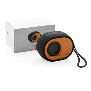 Accessoires d'instruments de musique personnalisés en bambou écologique X Speaker - Product Image 6