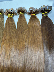 Extensiones de Cabello Humano Virgen Vietnamita de Alta Calidad y Bajo Precio, 32 Pulgadas, Liso, Natural, Remy, Cutícula Alineada, con Cinta Adhesiva - Product Image 1