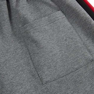 Haute qualité hommes été décontracté ensemble court nouvelle mode solide tricoté tissu 2 pièces T-Shirt Shorts bas prix ensemble personnalisable - Product Image 5