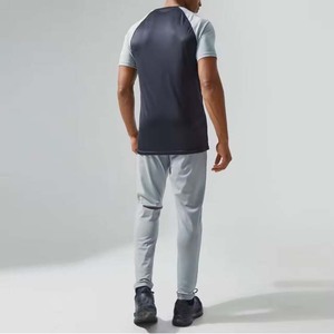 Breathable Men's T Shirts for Man Quick Dry Custom Logo Workout Gym Running 100% Cotton Crewneck High Street T-Shirt For Men - Product Image 4