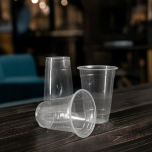 Vente en gros de gobelets jetables en plastique transparent avec couvercle de 16oz et 22oz de 95mm de diamètre pour thé café jus de boissons gobelets en PP - Product Image 3