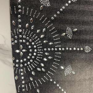 Bon fabricant Short pour hommes en strass, entièrement personnalisé, top tendance, short en strass anti-rides de haute qualité. - Product Image 3