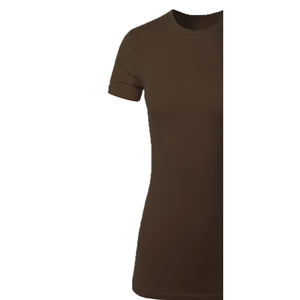 เสื้อยืดคอกลมแขนสั้นผ้าฟลีซออร์แกนิค 280 กรัม สำหรับผู้หญิง รุ่นใหม่ สไตล์ไฮสตรีท ผ้าเนื้อเดียว ไม่ยับ เป็นมิตรต่อสิ่งแวดล้อม ระบายอากาศได้ดี - Product Image 6