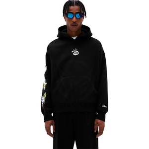 High Quality 100% Cotton-Fleece Customized Puff Printing <b>Oversized</b> Hooded <b>Hoodie</b> <b>for</b> <b>Men</b> Winter Season - Product Image 1