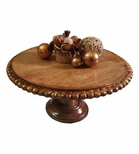 Wedding and Birthday Multi-Functional Charcuterie Cupcake Dessert Display Serving Platter Acacia Wood Cake Stand Dome - Product Image 6