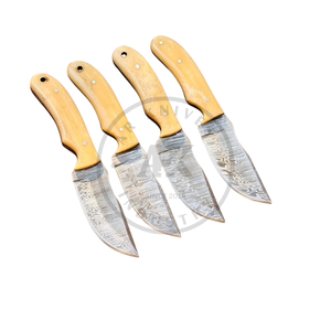 Custom Damascus Steel Hunting <b>Knife</b> Leather Sheath OEM Manufacturer Fixed Blade Hunting <b>Knife</b> Bulk Supply Hot Sale 2026 Pakka - Product Image 1