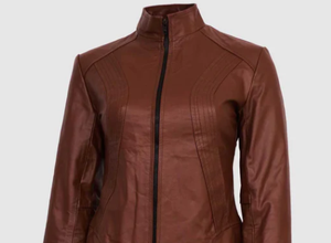 เสื้อแจ็กเก็ตหนังแกะสำหรับผู้หญิงเสื้อผ้าฤดูหนาวแฟชั่นใหม่ - Product Image 4