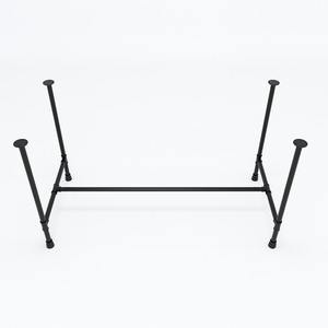 ขาโต๊ะเหล็กทรงอุตสาหกรรม ขนาด 140x70 มม. สำหรับระบบประกอบ PIPE Concept - Product Image 1