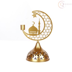 Decoración de Mesa para Ramadán con Patrones Islámicos Artísticos |   Artículo Decorativo de Escritorio Metálico, Personalizable, Impermeable, para la Temporada Festiva - Product Image 3