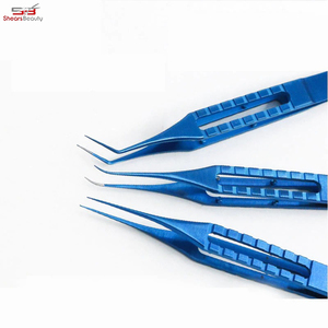 Pincettes à double paupière en plastique, 11.5cm, pinces de repiquage - Product Image 4