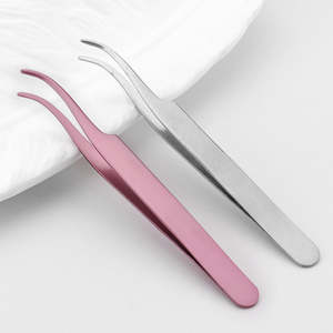 Pinzas de pestañas de aspecto elegante para mujer, maquillaje que permite quitar o sujetar artículos, de bajo precio - Product Image 3