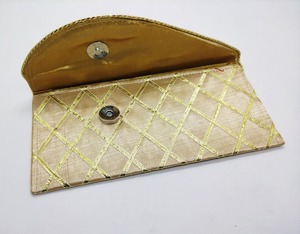 Shagun Gift Envelope Traditional Indian Wedding Cash Assorted Color <b>Gota</b> Fabric Money Lifafa Haldi / Mehndi Coin Pouch Favor - Product Image 6