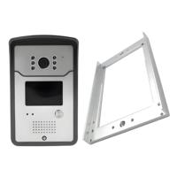 Boîtier de serrure de porte personnalisé IP 65, contrôle d'accès numérique intelligent, boîtier en aluminium, mini caméra de sécurité, panneau de commutation vidéo