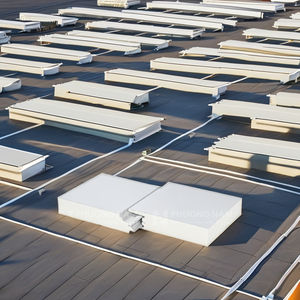 Panneau sandwich pour construction de chambre froide Procy PIR, épaisseur 75 mm, économie d'énergie, résistant au feu, mur extérieur, 60 minutes pour - Product Image 1