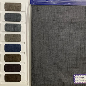 Tela de Traje de Poliéster con Tacto de Lana Suave |   Tela Lisa de Peso Pesado para Ropa de Niños y Niñas a un Precio Accesible - Product Image 1