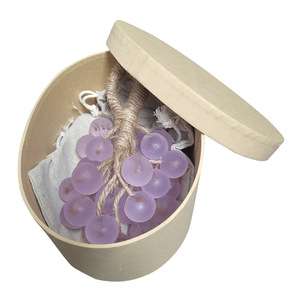 Nhãn Hiệu Riêng Handmade Rắn Màu Xanh Lá Cây Màu Đen Nho Hình Rửa Tay Pha Lê Tay Cấp Xà Phòng Handmade Xà Phòng - Product Image 4