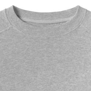 Sweat-shirt à capuche en molleton French Terry d'hiver avec logo personnalisé, streetwear pour homme, coupe ample, col rond, anti-boulochage - Product Image 5