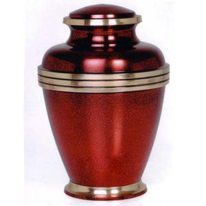 แม่ของมุกที่สง่างามทองเหลืองเผาศพโกศศพขี้เถ้าที่ขายดีที่สุดโกศมนุษย์เถ้าโกศที่มีคุณภาพพรีเมี่ยมในแบบฉบับโกศ - Product Image 3