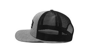 Chapeaux de camionneur gris chiné personnalisés OEM Mix Couleur Casquettes de sport Logo 2D Broderie à la mode pour le cyclisme Vente en gros - Product Image 3