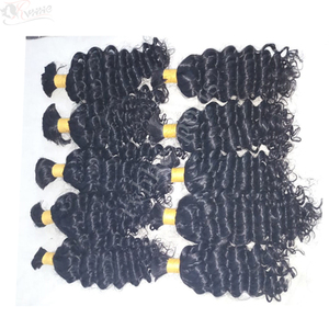 Mechones de pelo humano sin procesar, pelo Afro rizado virgen Remy de alta calidad a granel - Product Image 5