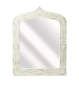 กระจกติดผนังฝังกระดูกทำด้วยมือคุณภาพสูงกรอบตกแต่งฝังมุกแม่สไตล์ทันสมัยสำหรับตกแต่งบ้าน - Product Image 5