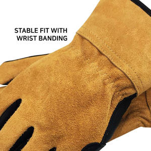 Guantes DE TRABAJO MIG TIG más vendidos, equipo de seguridad a prueba de cortes resistente al calor para soldar PPE de marca - Product Image 4