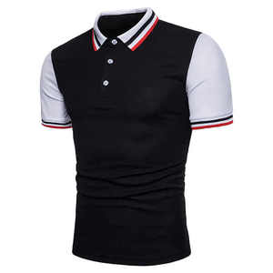 2025 Nueva camiseta Polo de algodón personalizada O Polo camisa Polo de algodón con cuello para hombres - Product Image 3