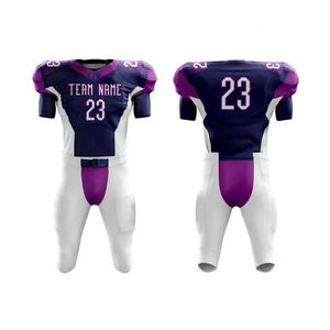 ชุดยูนิฟอร์มอเมริกันฟุตบอลแบบสั่งทำพิเศษ ระบายอากาศได้ดี สำหรับทีม  ไซส์ใหญ่  ดีไซน์โดดเด่น - Product Image 5