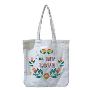 10 oz orgánico de alta calidad personalizado reciclable Natural personalizado impresión personalizada diseño de moda bolsa de compras de lona de algodón ecológico - Product Image 1