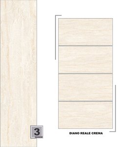กระเบื้องปูพื้นพอร์ซเลนขนาด600x1200มม. กระเบื้องพอร์ซเลนมันวาวสำหรับปูพื้นกระเบื้องสีขาวสำหรับ60x120ผนังภายใน - Product Image 5
