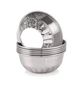 Bol de service en acier inoxydable de qualité supérieure idéal pour les plats chauds et froids lors de dîners officiels ou de réunions décontractées à la maison - Product Image 1