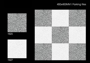 กระเบื้องปูพื้นโรงรถรถแบบลอยน้ำได้ PVC/PP มีรูระบายน้ำ400X400X12mm ปลอดสารพิษ - Product Image 6